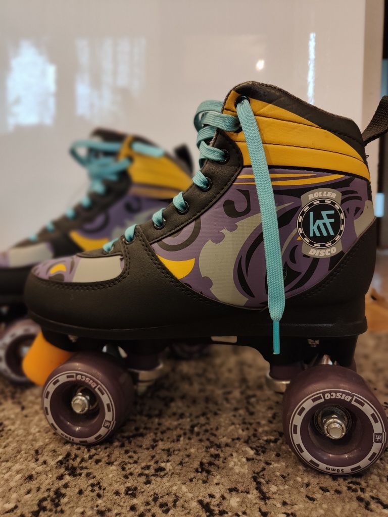 Wrotki KRF Roller Disco 36 + torba