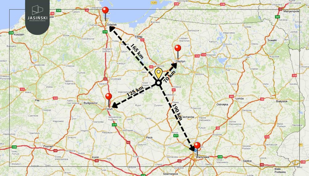 Działka z WZ (na DOM) | 3001 m² | jeziora, cisza i spokój | 160 000 zł