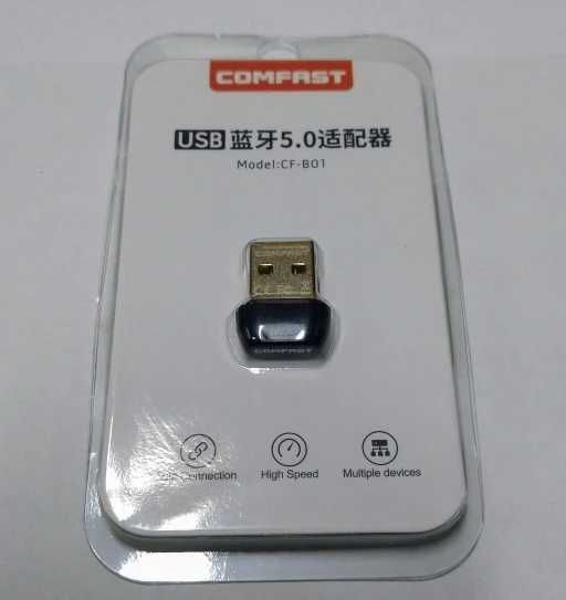 USB Bluetooth адаптер, блютуз адаптер Comfast 5.0