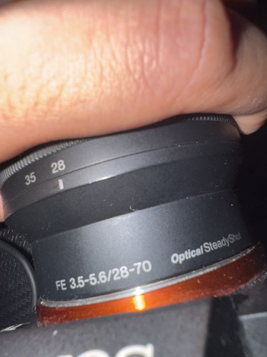 Sony A7 III com Lente