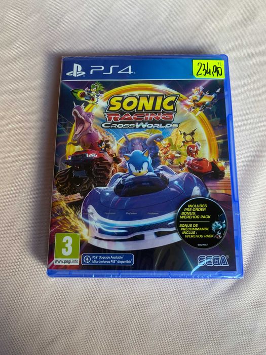 Sonic Racing: CrossWorlds [PS4] PL, NOWA
