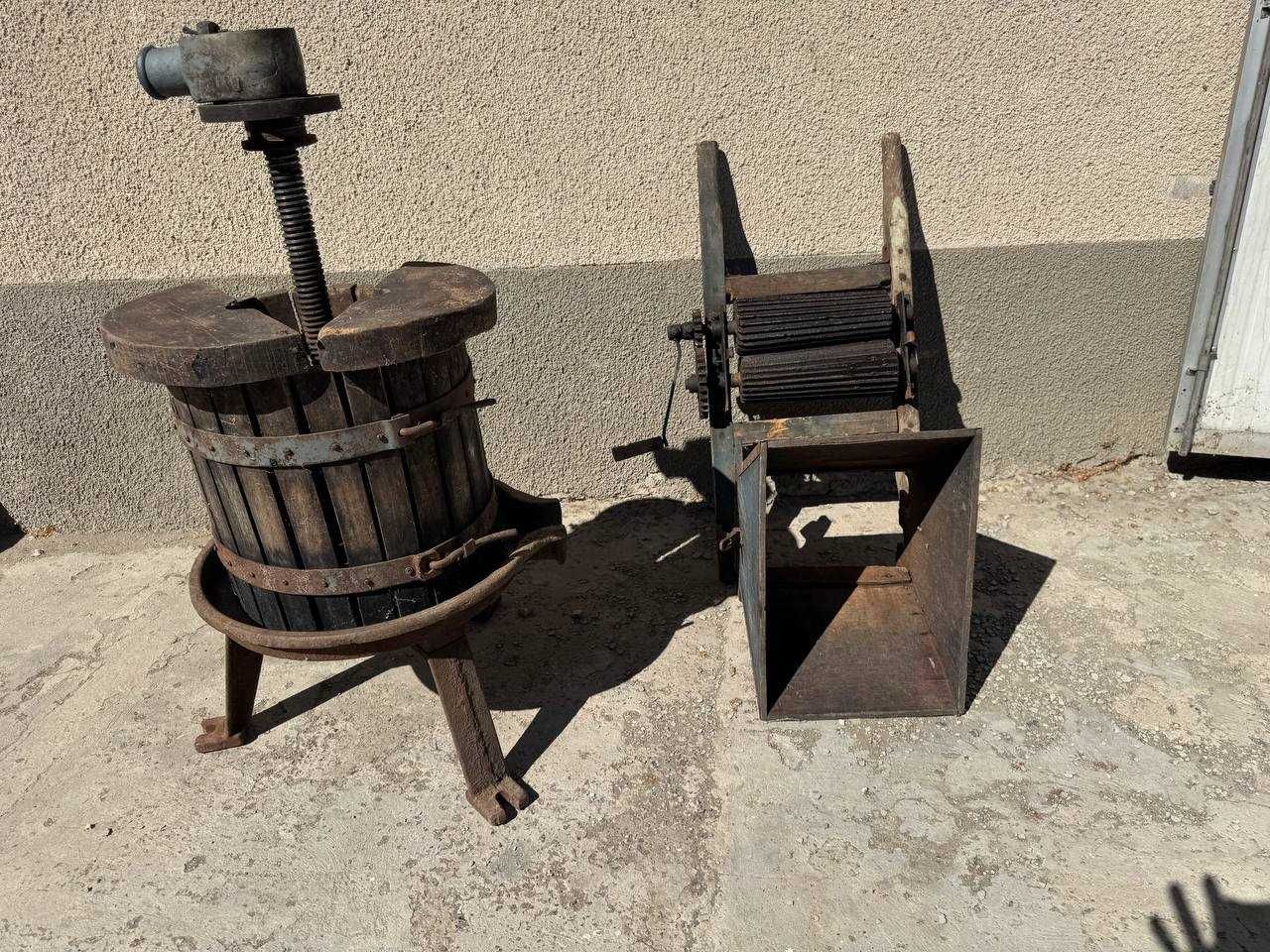 Продам прес і теребилку для винограду (СРСР, чавунні). Одеса.