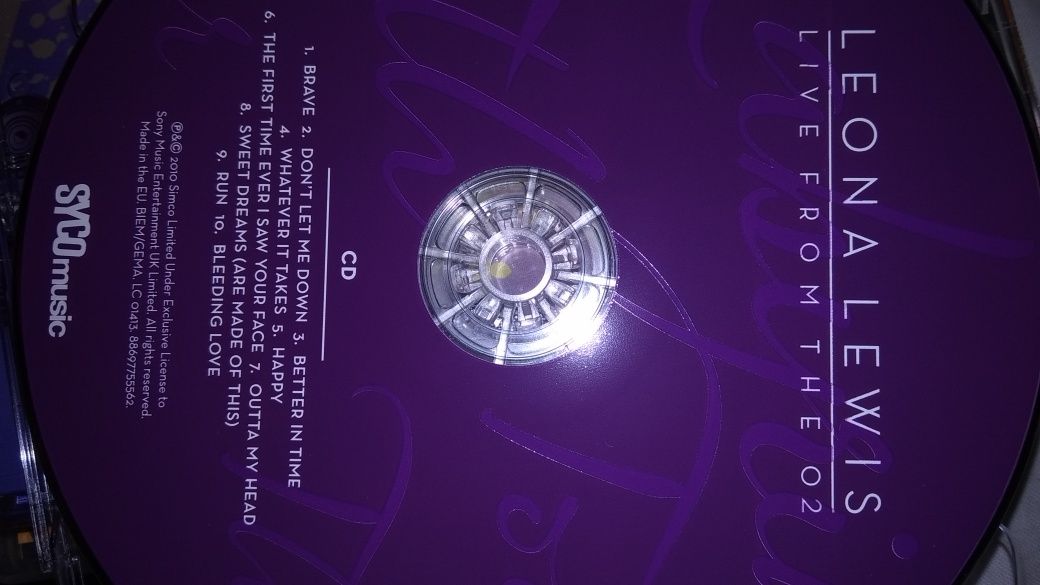 CD+DVD• Leona Lewis- The Labyrinth Tour_Live O2 Arena