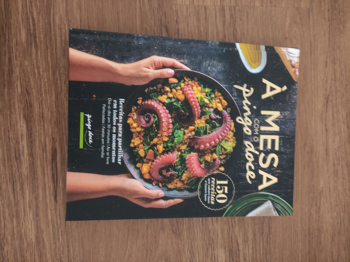 3 livros receitas pingo doce