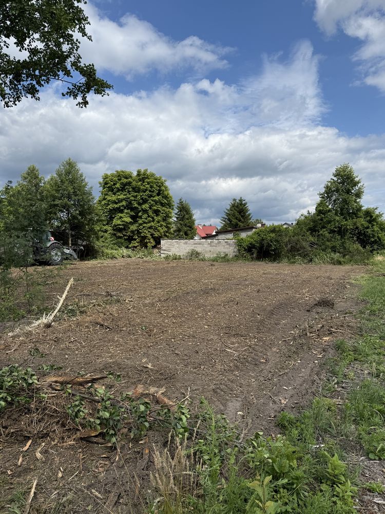 Czyszczenie działek mulczerem | Usuwanie zarośli, samosiejek