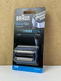 Нова Касета для бритви Braun 40B (CoolTec cassette)