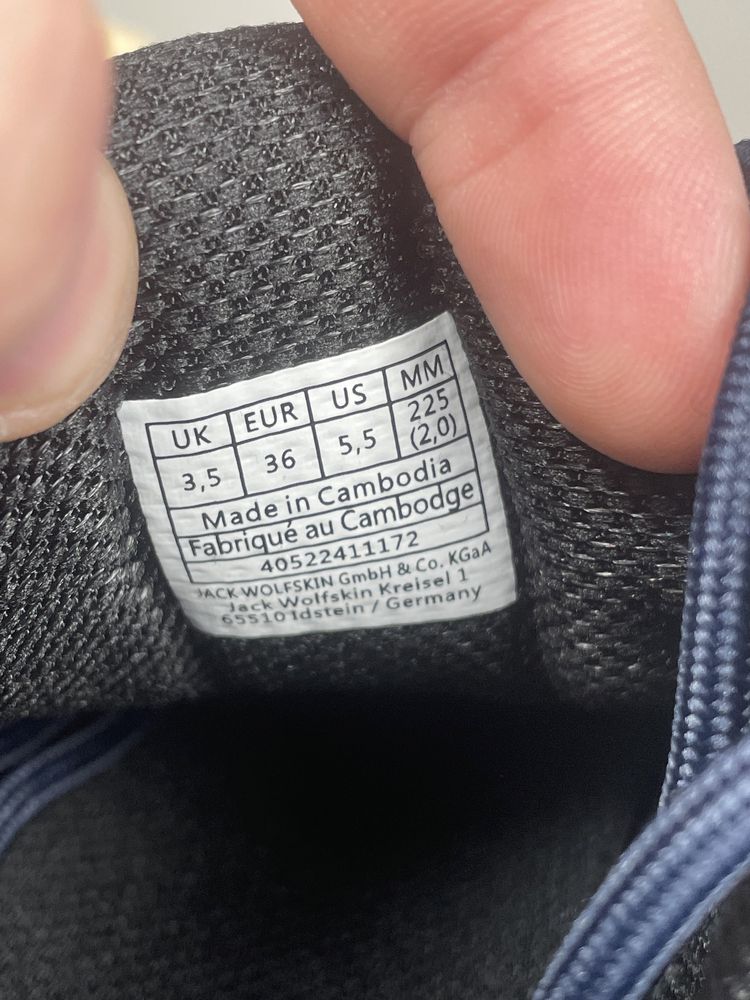 Кросівки чоботи Jack Wolfskin 36, 39 south striker low