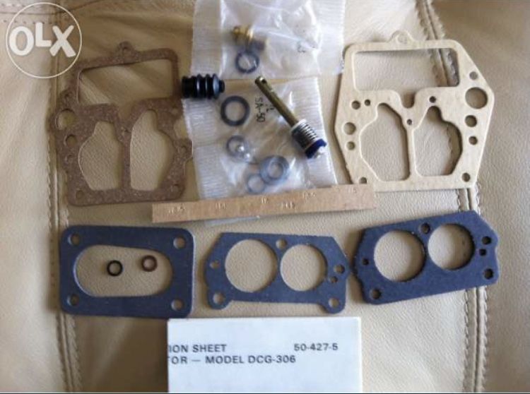Kit reparação Carburador Datsun 1200 Mazda 818 e Honda Civic Mk1