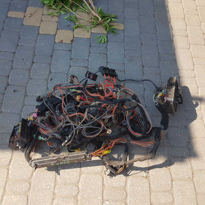 wiązka instalacja kostka elektryka skoda fabia I