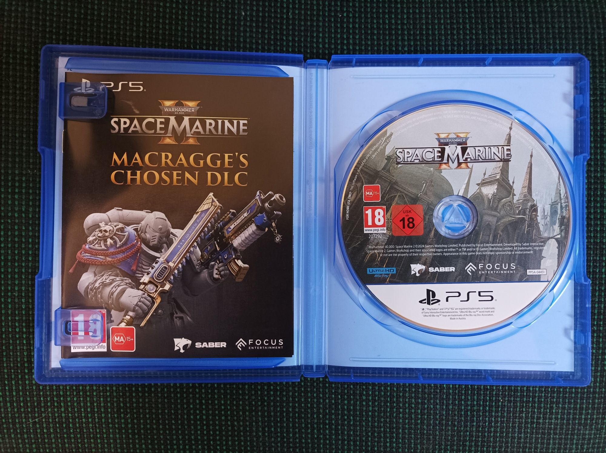 Gra space marine 2 II warhammer 40000 pl ps5