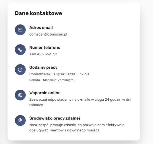 Tworzenie stron internetowych i doradztwo IT dla firm