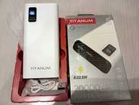 Павербанк powerbank Titanum 20000 mAh 22.5Вт (QC 3.0) быстрая зарядка