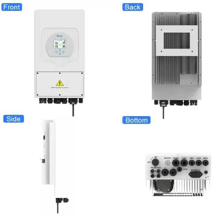 Інвертор гібридний Deye SUN-8K-SG05LP1-EU-SM2, 1 фаза  | в дорозі