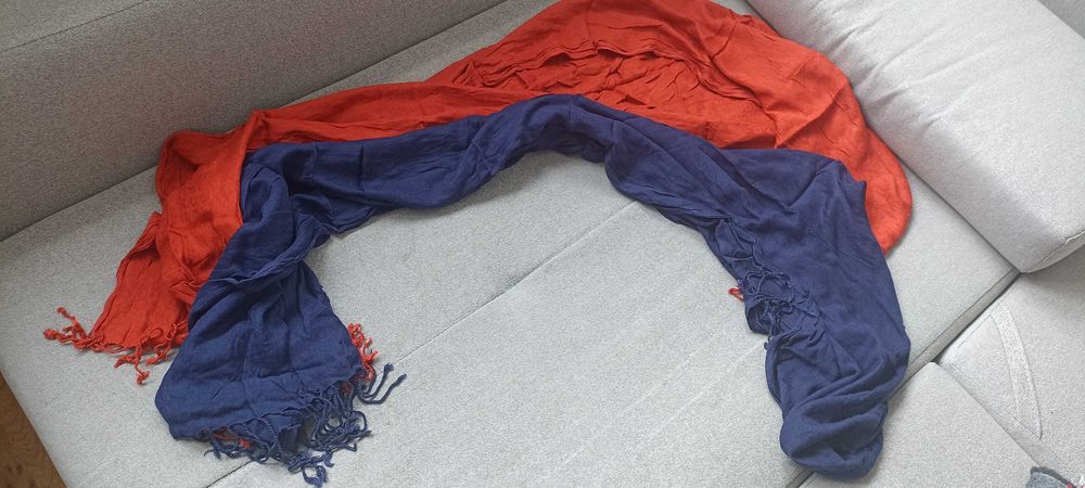 Szale jesienne długie