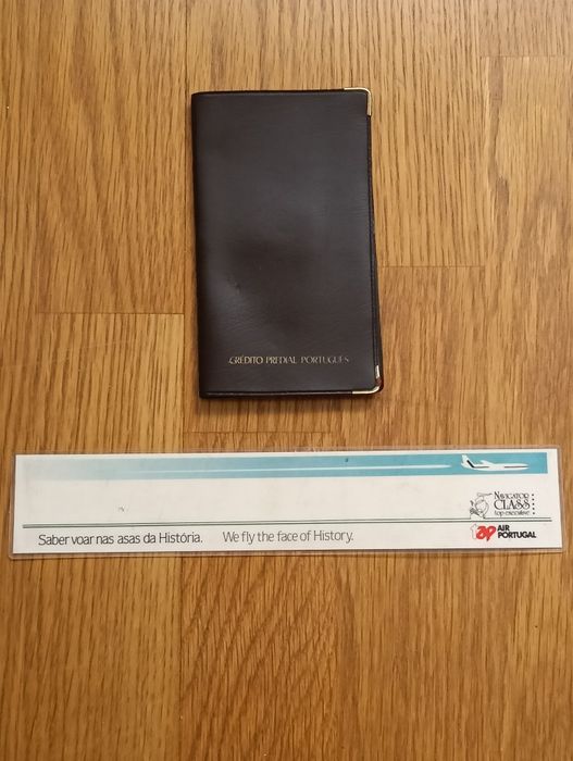 Colecionáveis, Carteira  Crédito Predial Português e régua TAP