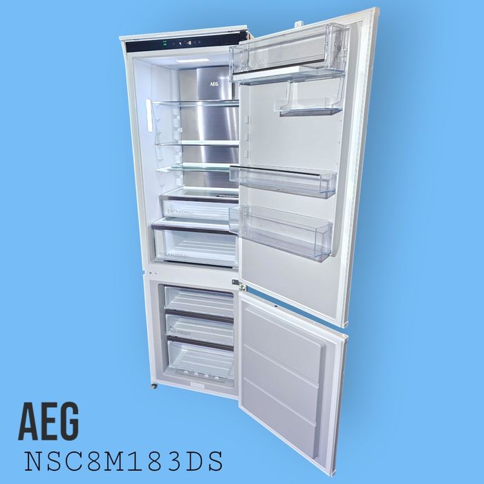 Lodówka do zabudowy AEG NSC8M183DS - NoFrost; Multispace, sklep 6500zł
