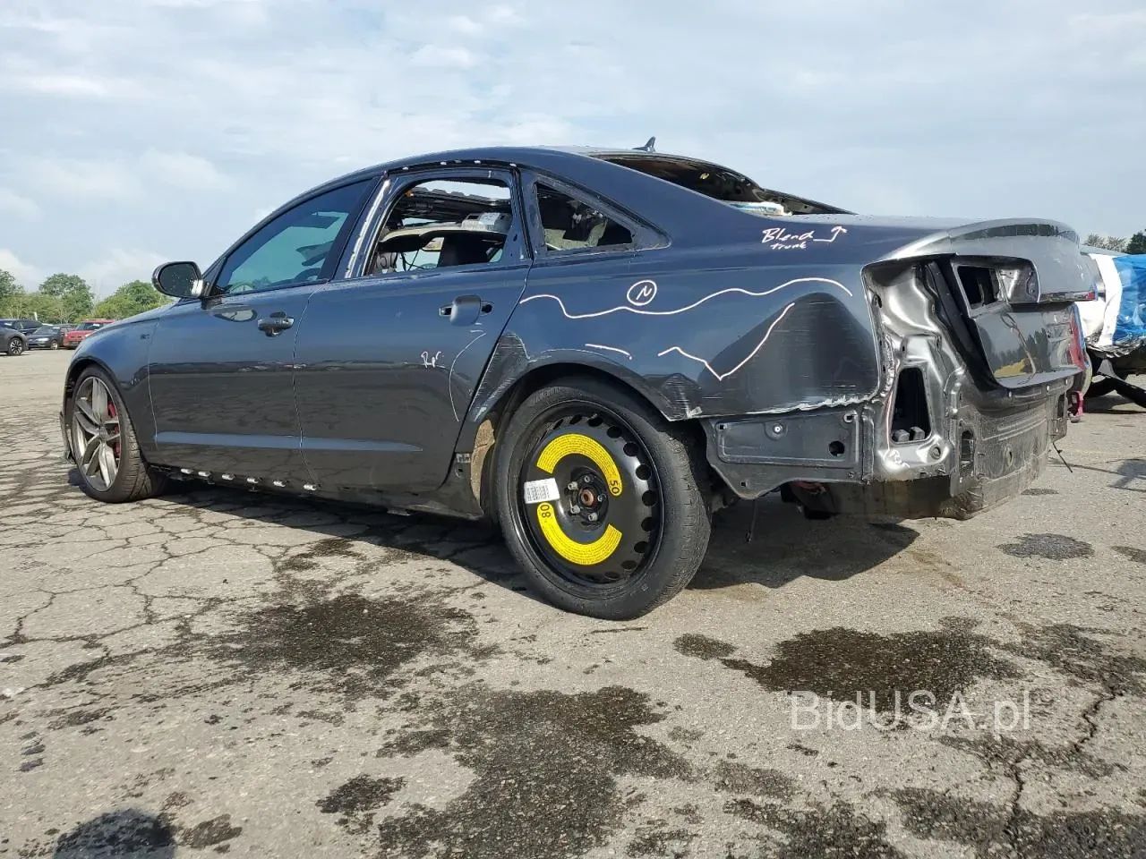 Audi S6 pali jeździ PREMIUM PLUS - KUPIONY w transporcie do Polski