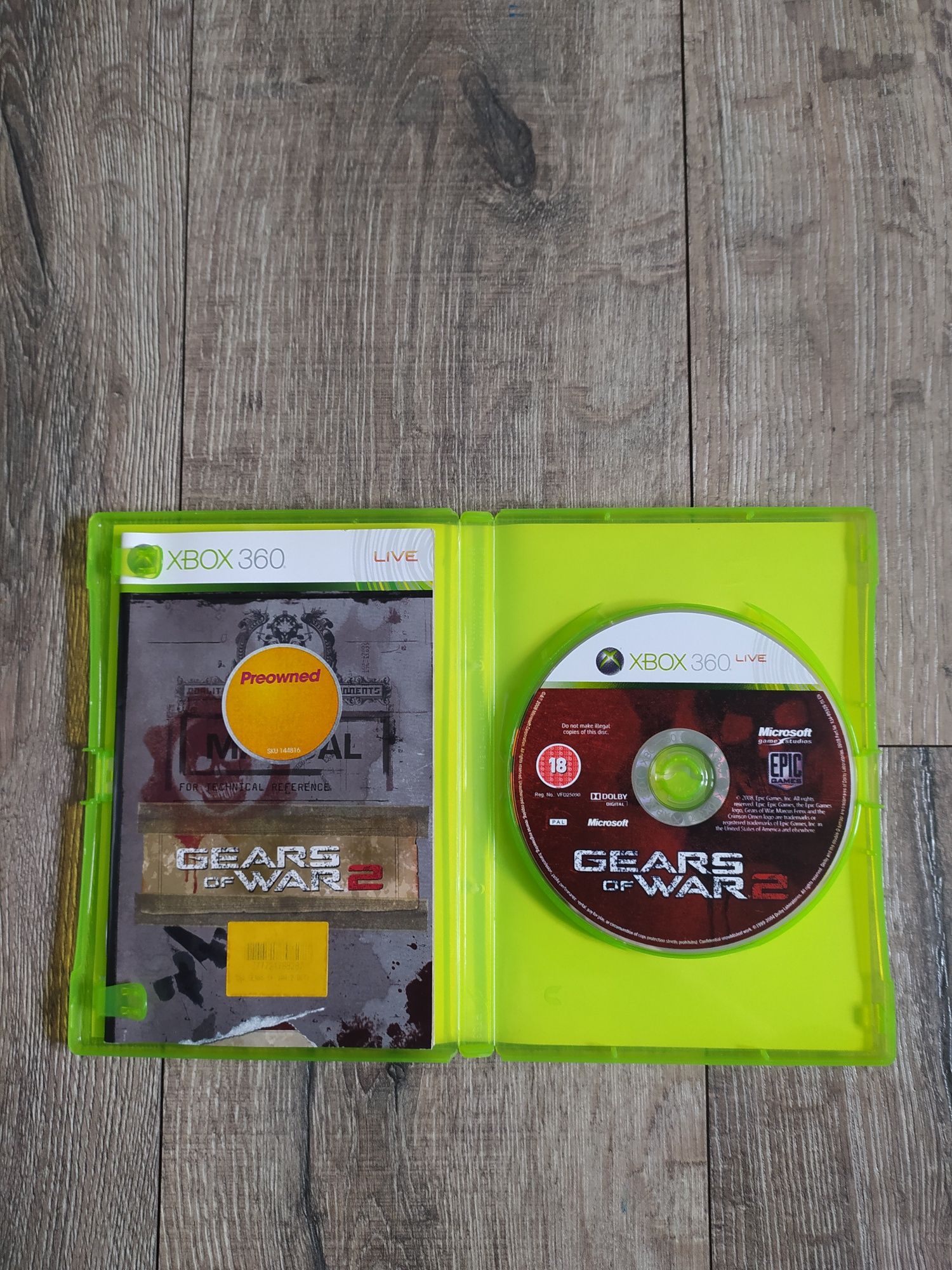 Gra Xbox 360 Gears of war 2 game of the year Edition Wysyłka