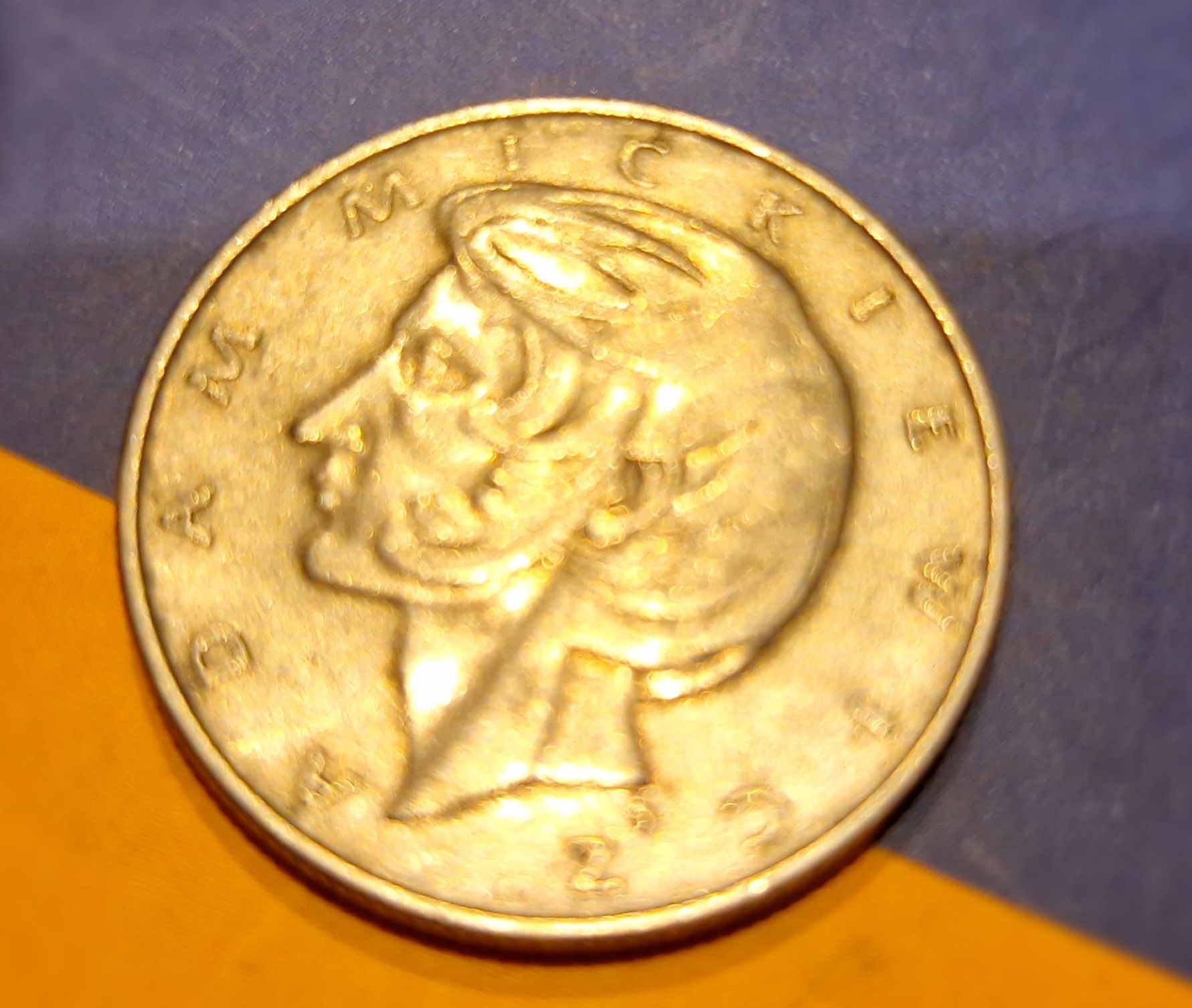 Moneta 10zl, Adam Mickiewicz, 1975r.