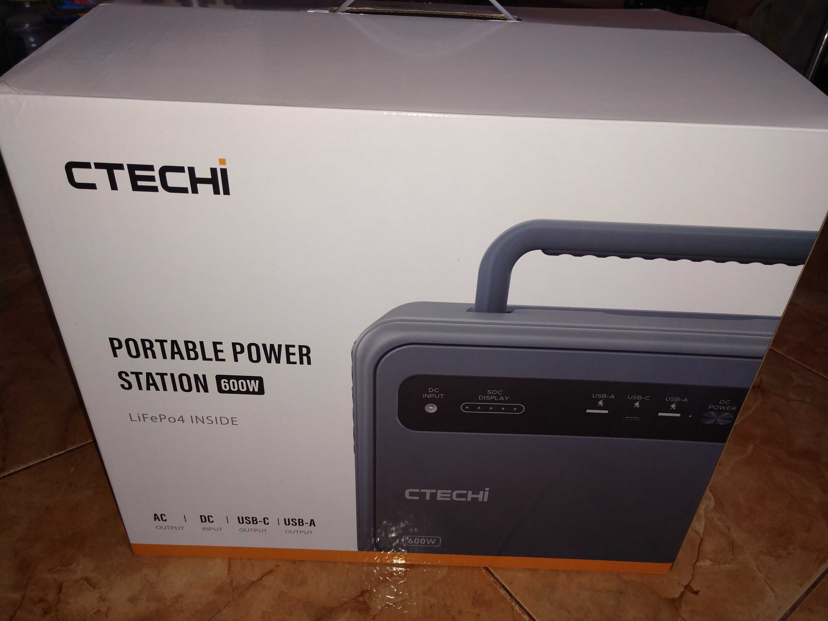 Павер банк Ctechi 600W