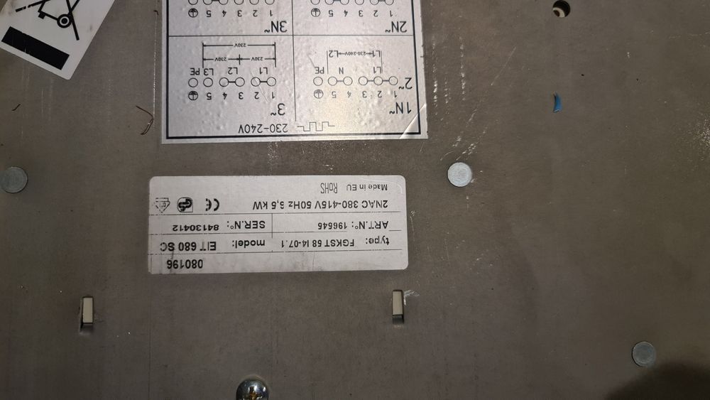 Płyta indukcyjna Gorenje kuchenka eit 680sc 6.5kW 3f