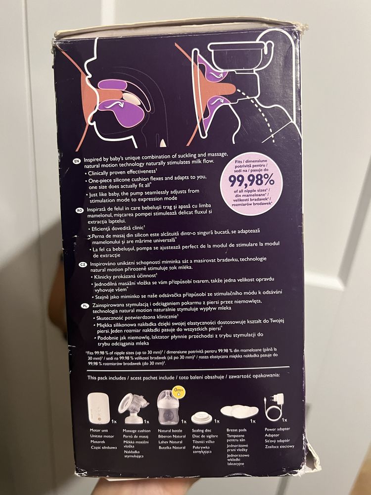 Laktator elektryczny Philips Avent Premium Plus