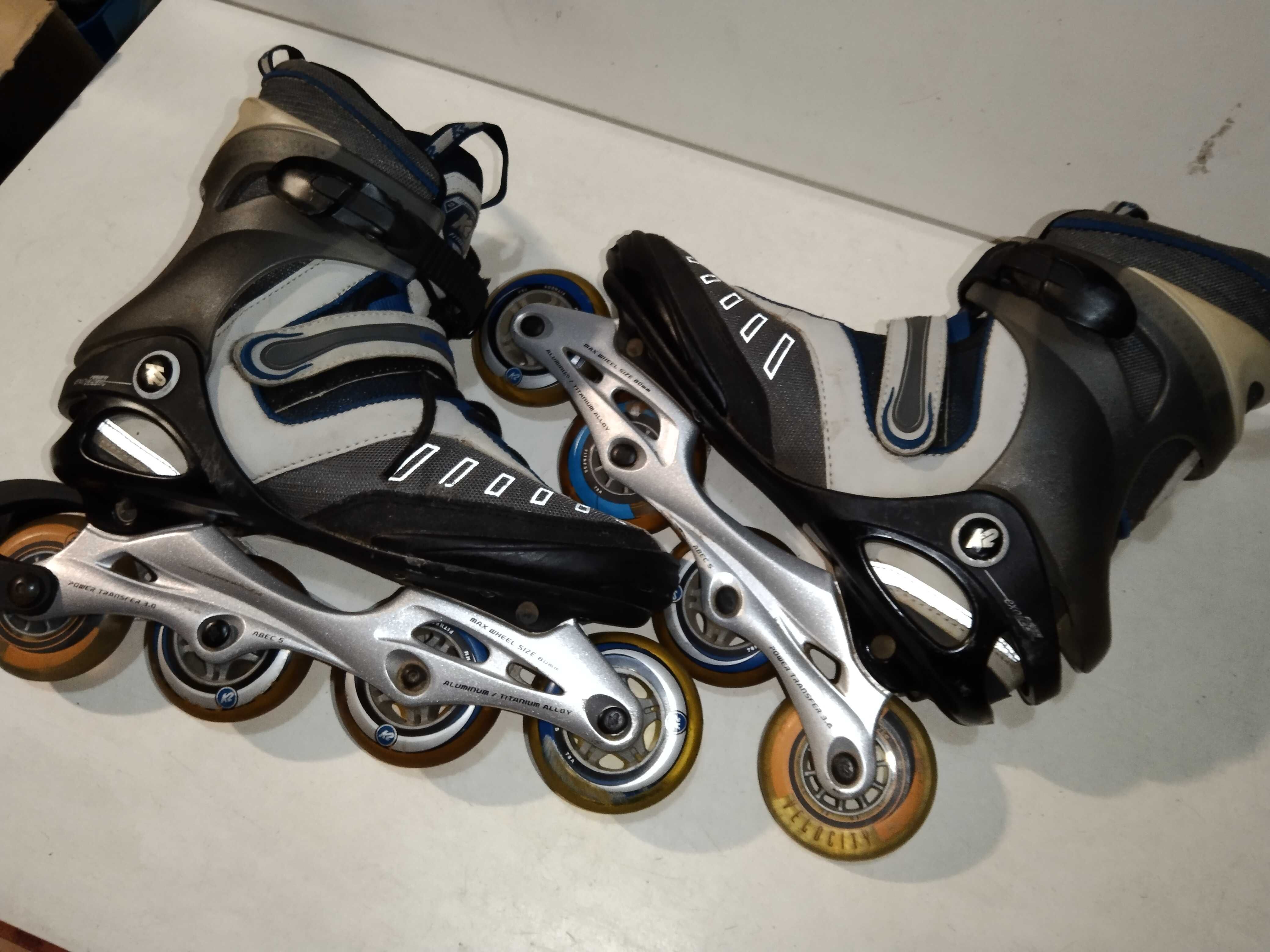Rolki K2 VELOCITY rozmiar 42 wkładka 27 cm