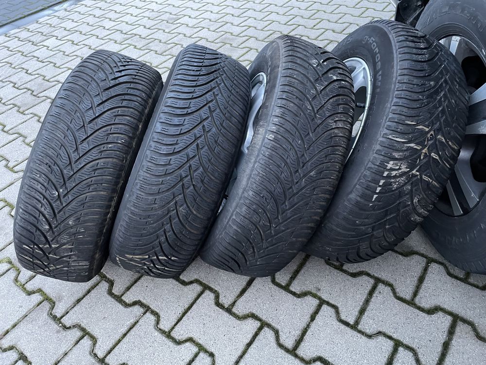 Kola zimowe felgi 15 5x114,3 renaut megane III IV scenic opony 195/65/