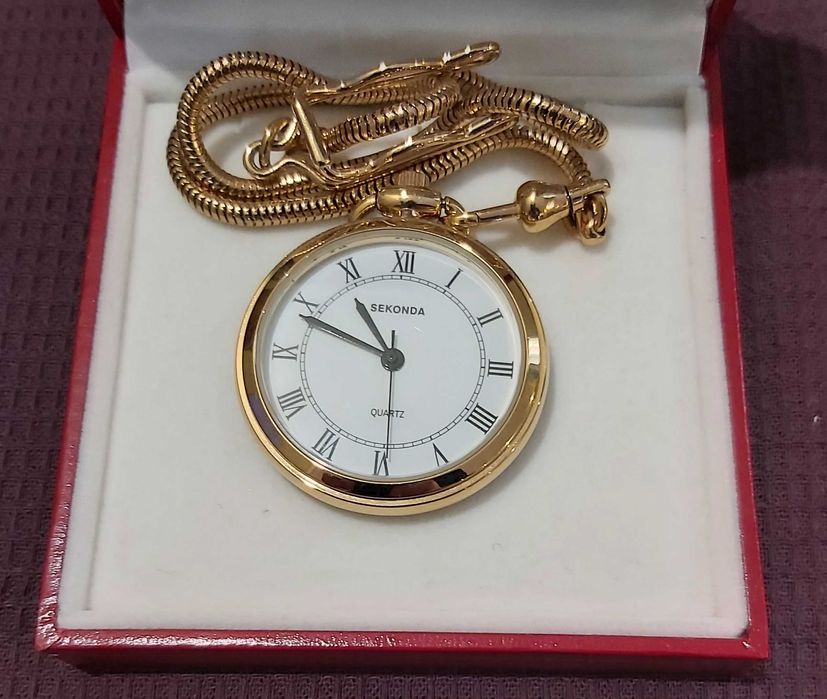 Кишеньковий годинник Seconda,новий,в коробці