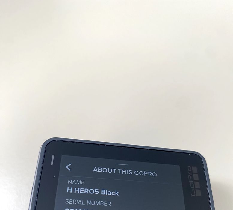 gopro hero 5 kamera + case