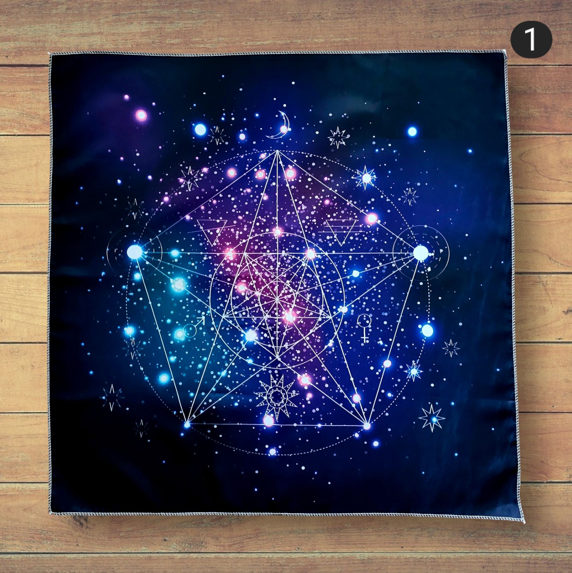 Toalhas p/ Tarot ou Decoração "Geometria Sagrada"