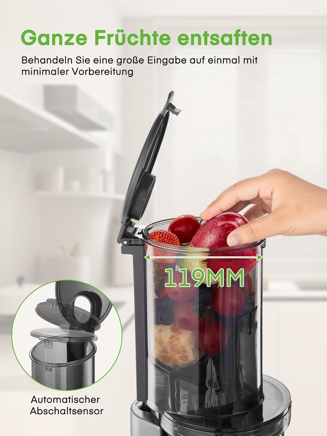 Sokowirówka Wolnoobrotowa Nowa Forhere 200W