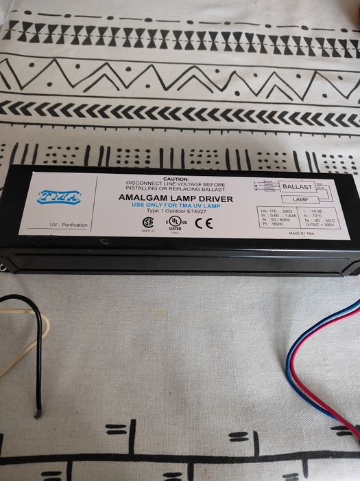 Balast elektroniczny do lamp TMA