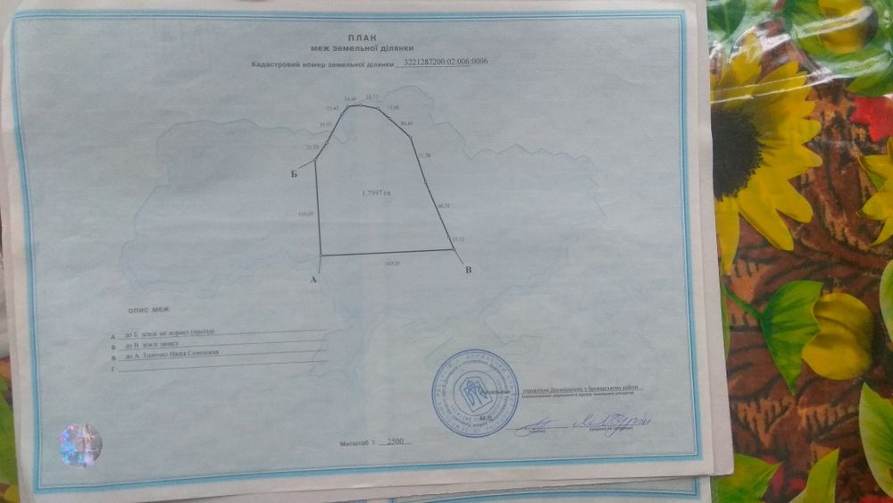 ТЕРМІНОВО Продам пай (сільхозпризначення)