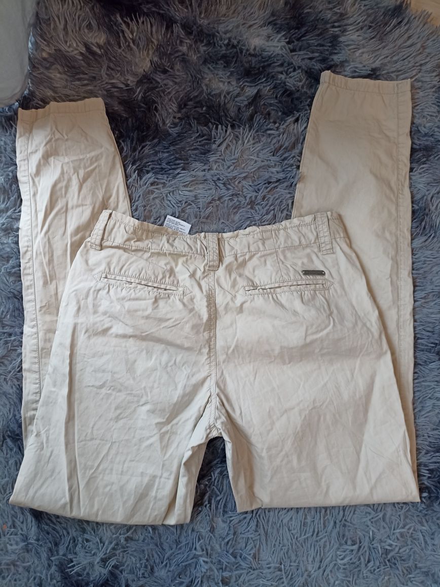 Bawełniane spodnie, Tommy Hilfiger, W27L32