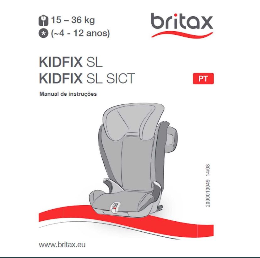 Cadeira auto "Britax Römer" grupo 2/3