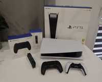 Sony PlayStation 5 825GB (CFI-1216A) ZESTAW z dwoma padami i ładowarką