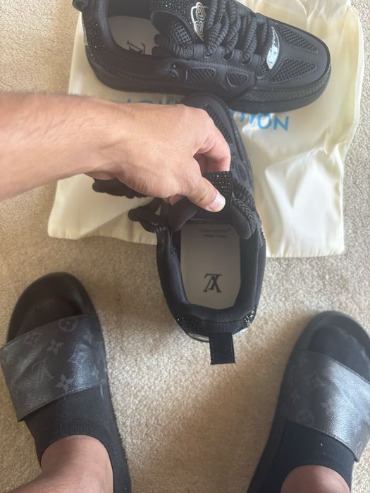 Louis vuitton skate swarovski