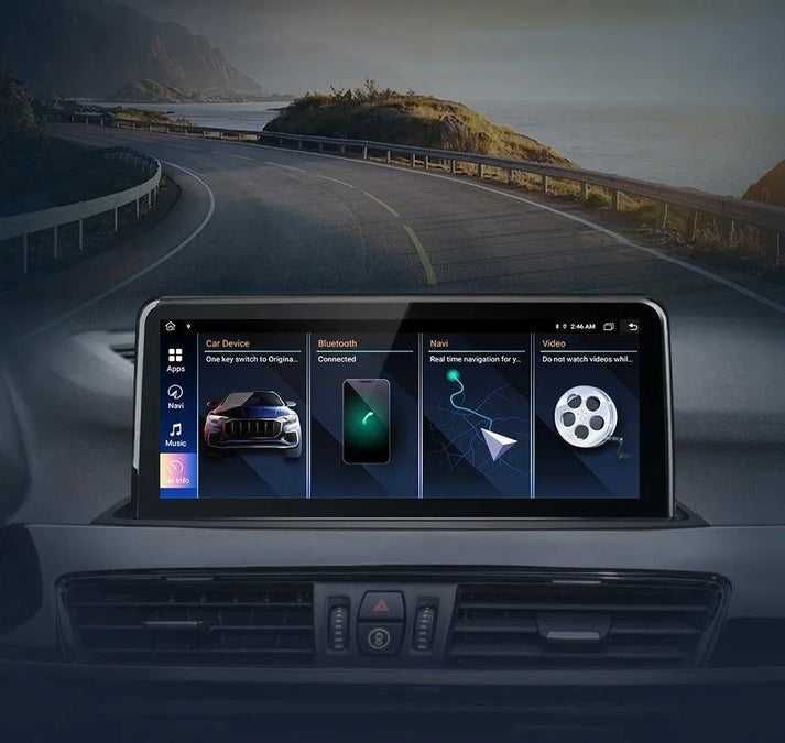 Radio nawigacyjne BMW X1 F48 2016 - 2019 z Android Auto, 4GB-64GB