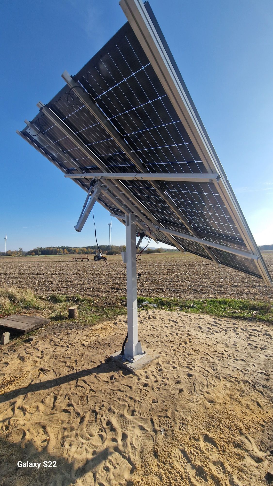 Traker / Tracker obrotowy dwuosiowy Agro-Trade  #OFF-GRID