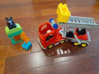 Lego duplo wóz strażacki duży