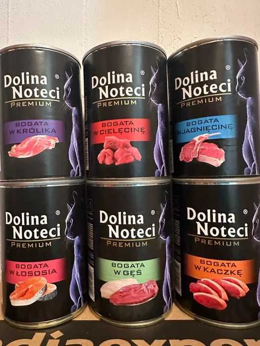 DOLINA NOTECI Premium mokra karma dla kota MIX 400gram x 24