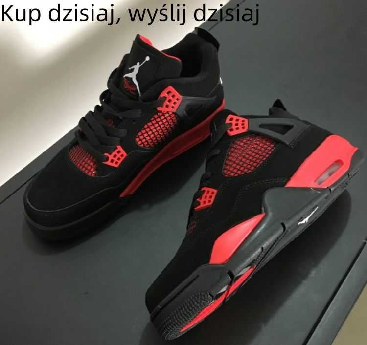 Nike Jordan 4 Retro Red Thunder 41 EU / 8US / 26 CM - Dostawa w 24h