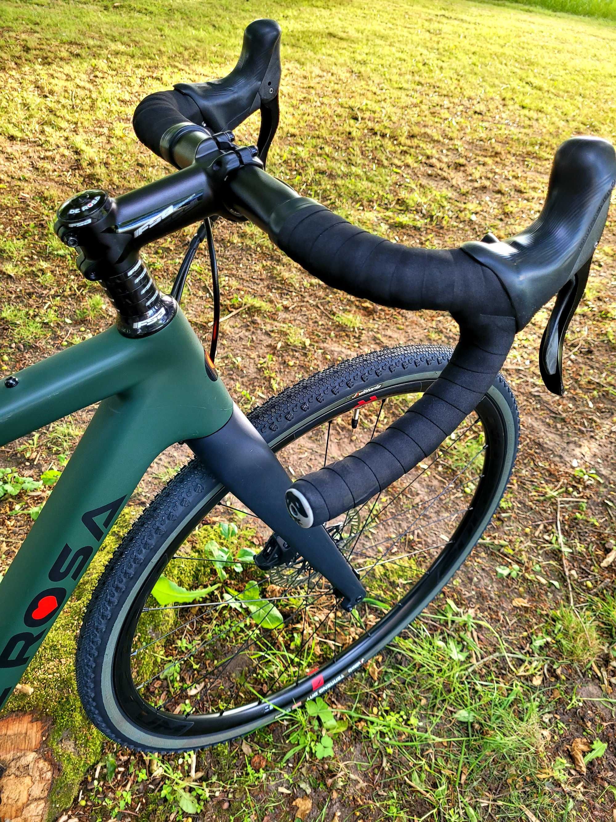 DE ROSA GRAVEL CARBON, 21200zł nowy, 2024rok, jak nowy!,najtaniej w PL