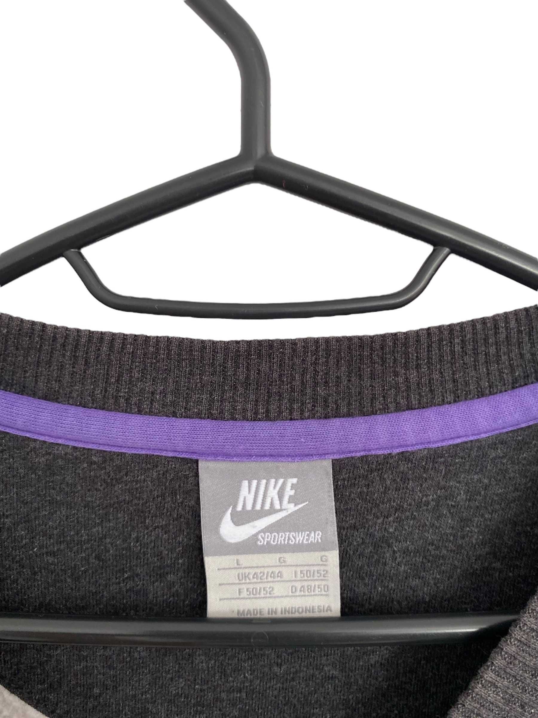 Nike vintage crewneck, spellout, rozmiar L, stan bardzo dobry