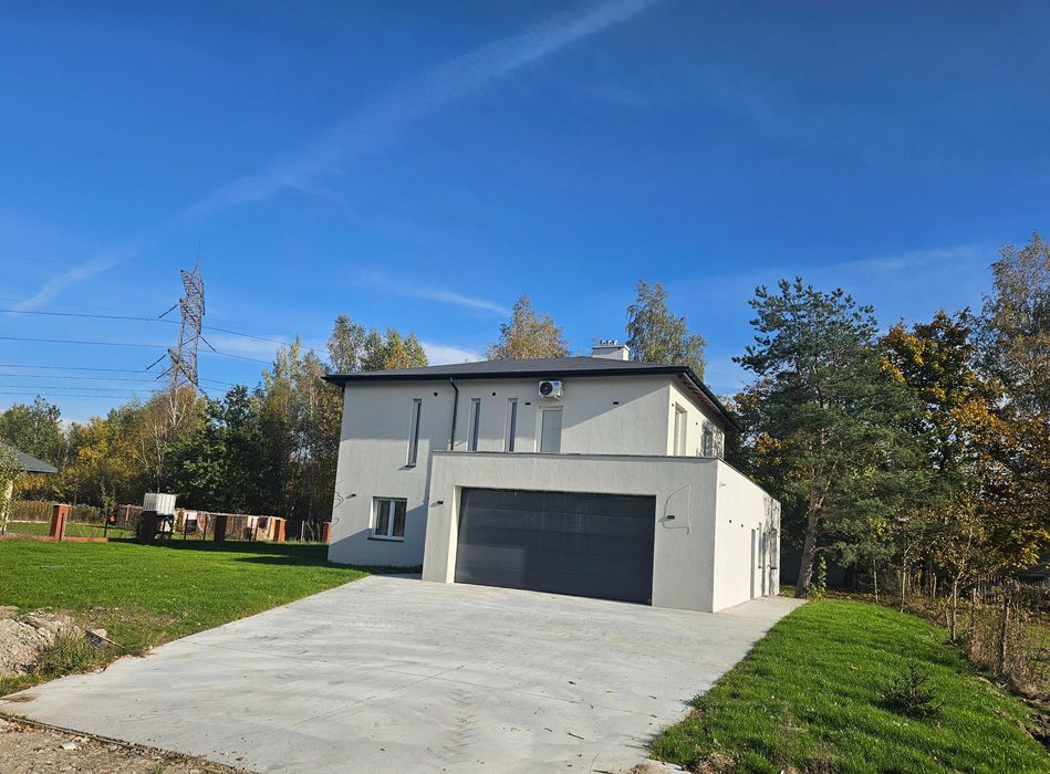 Nowy Dom 243 Złotokłos S7 Klimatyzacja oddany działka 1172m2