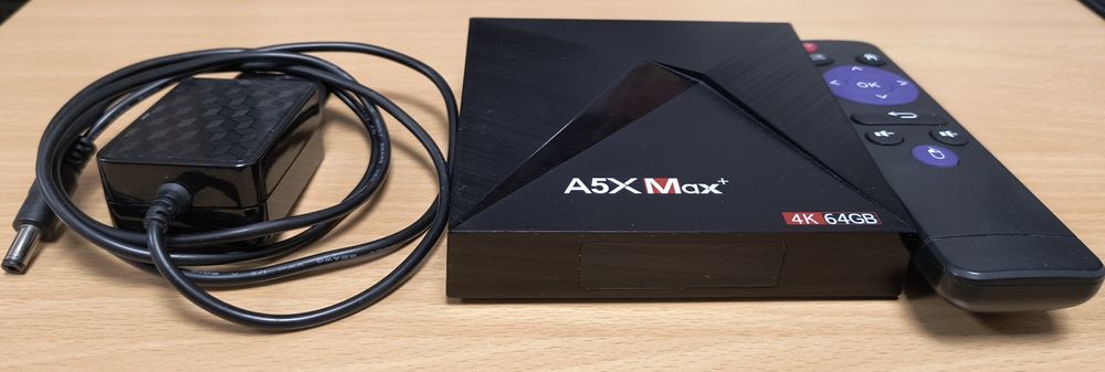 Android TV Box A5X Max+ 4/64 GB Rk3328