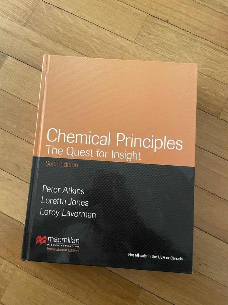 Chemical Principles: The Quest for Insight 6th edition