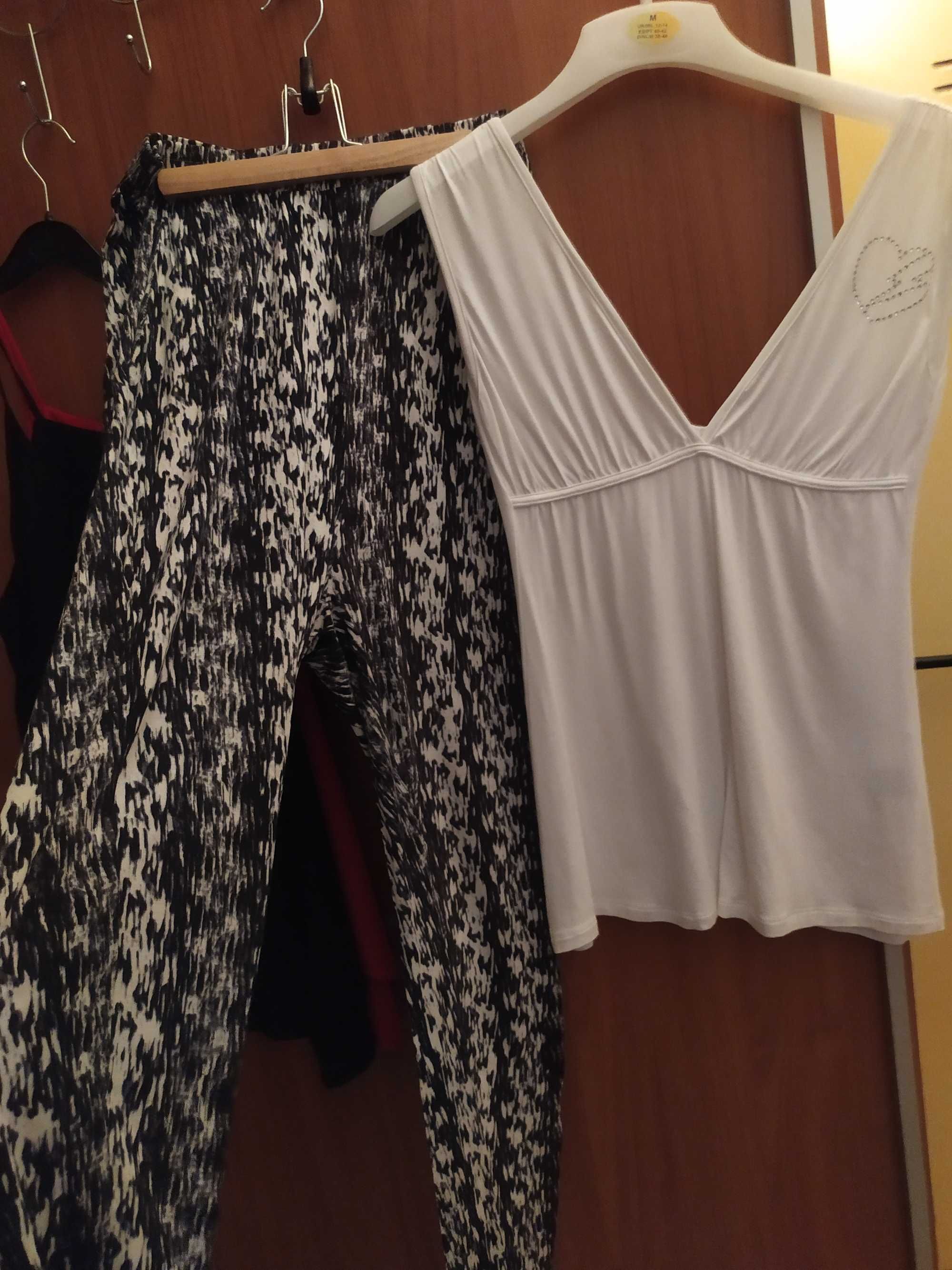 Calça malha H&M e Top Lightning Bolt - veste S/M (Look 8)