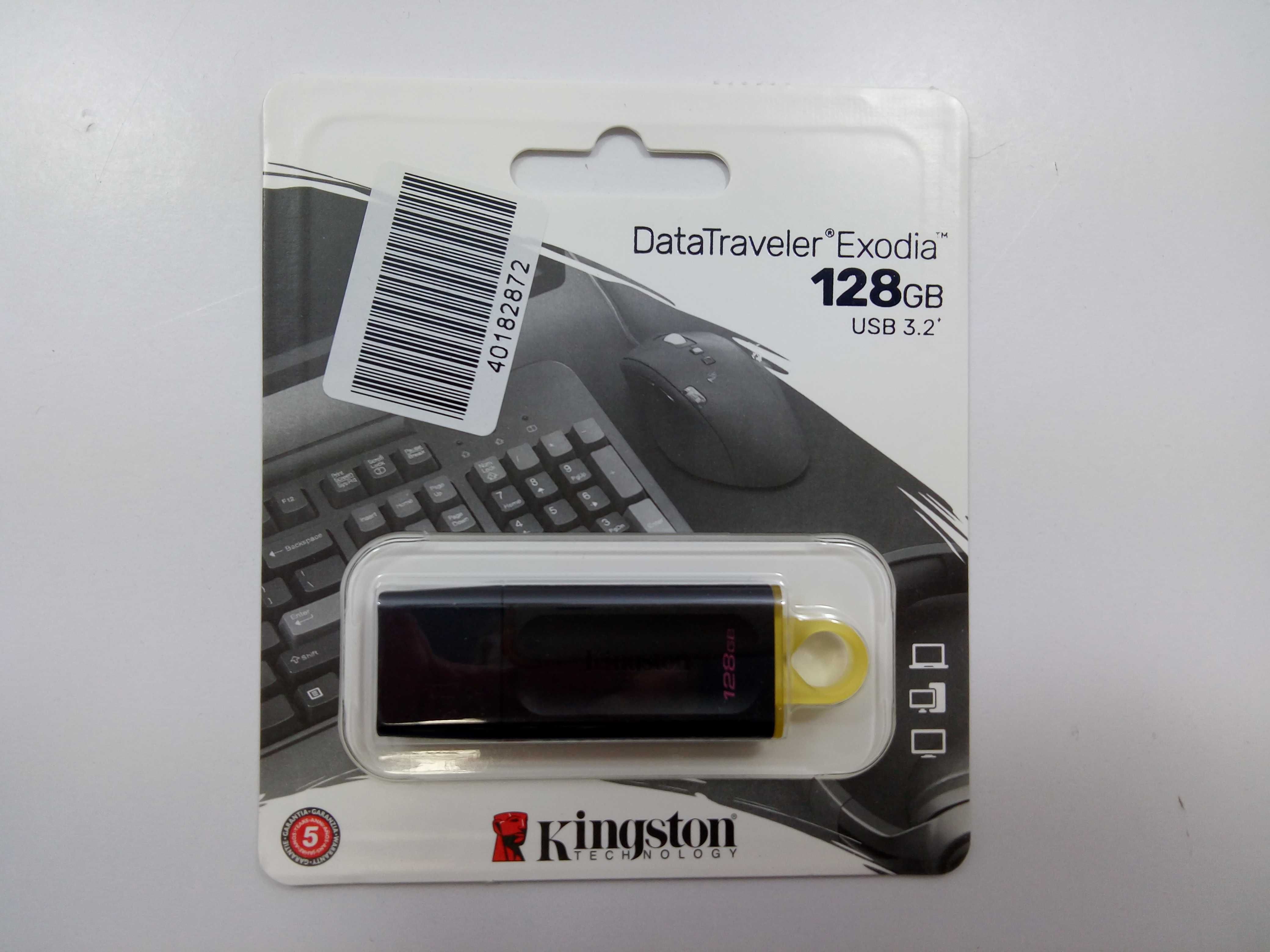 Pendrive Kingston DataTraveler Exodia 128GB USB 3.2 Gen 1 FV